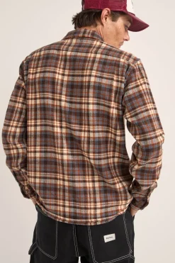 Albert Check LS Shirt Almond