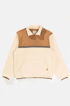 Alder Half Zip Pull Over Latte