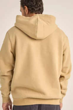 Arch Heavyweight Fleece Hood Sand