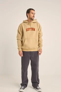 Arch Heavyweight Fleece Hood Sand