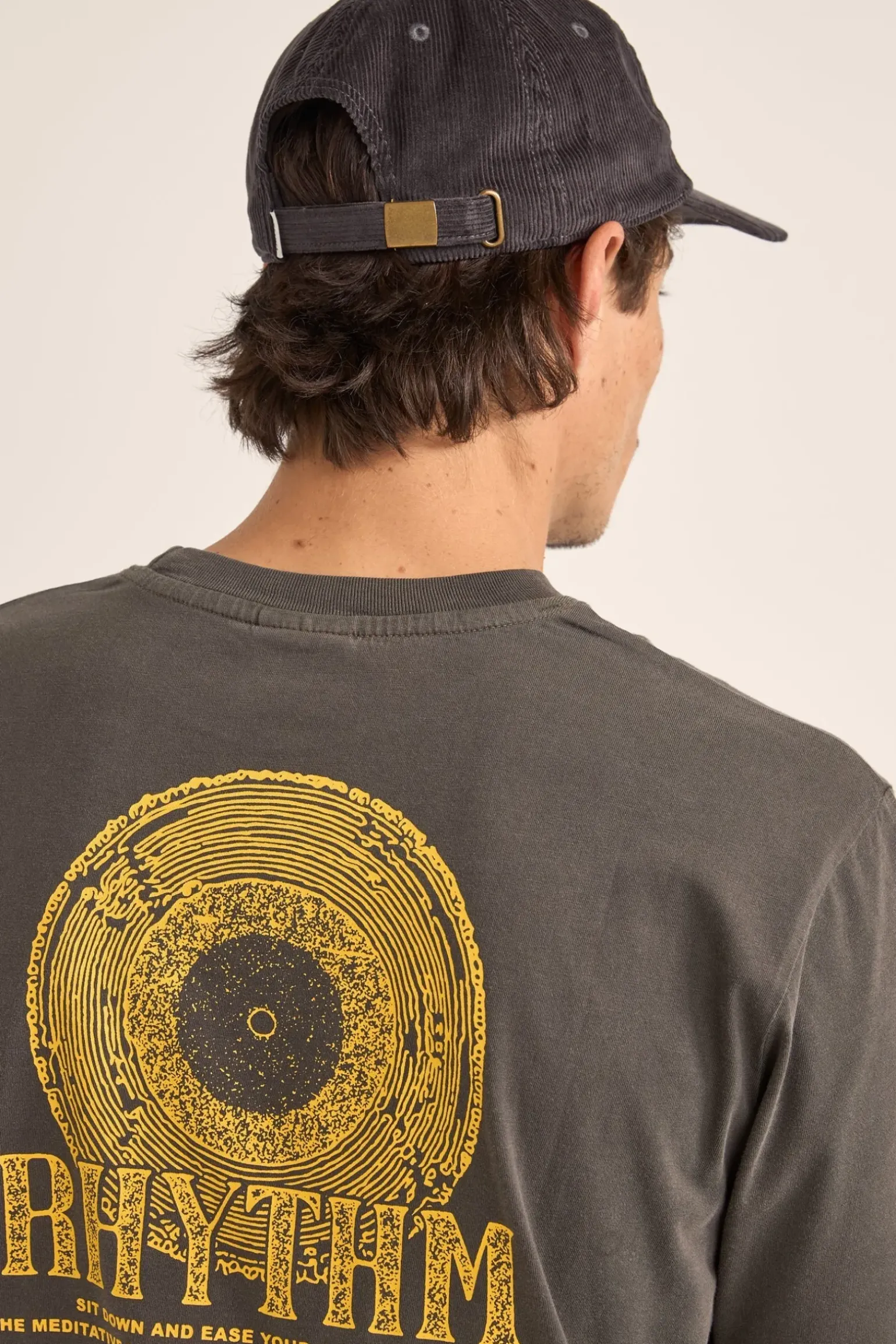 Awake Cord Cap Charcoal