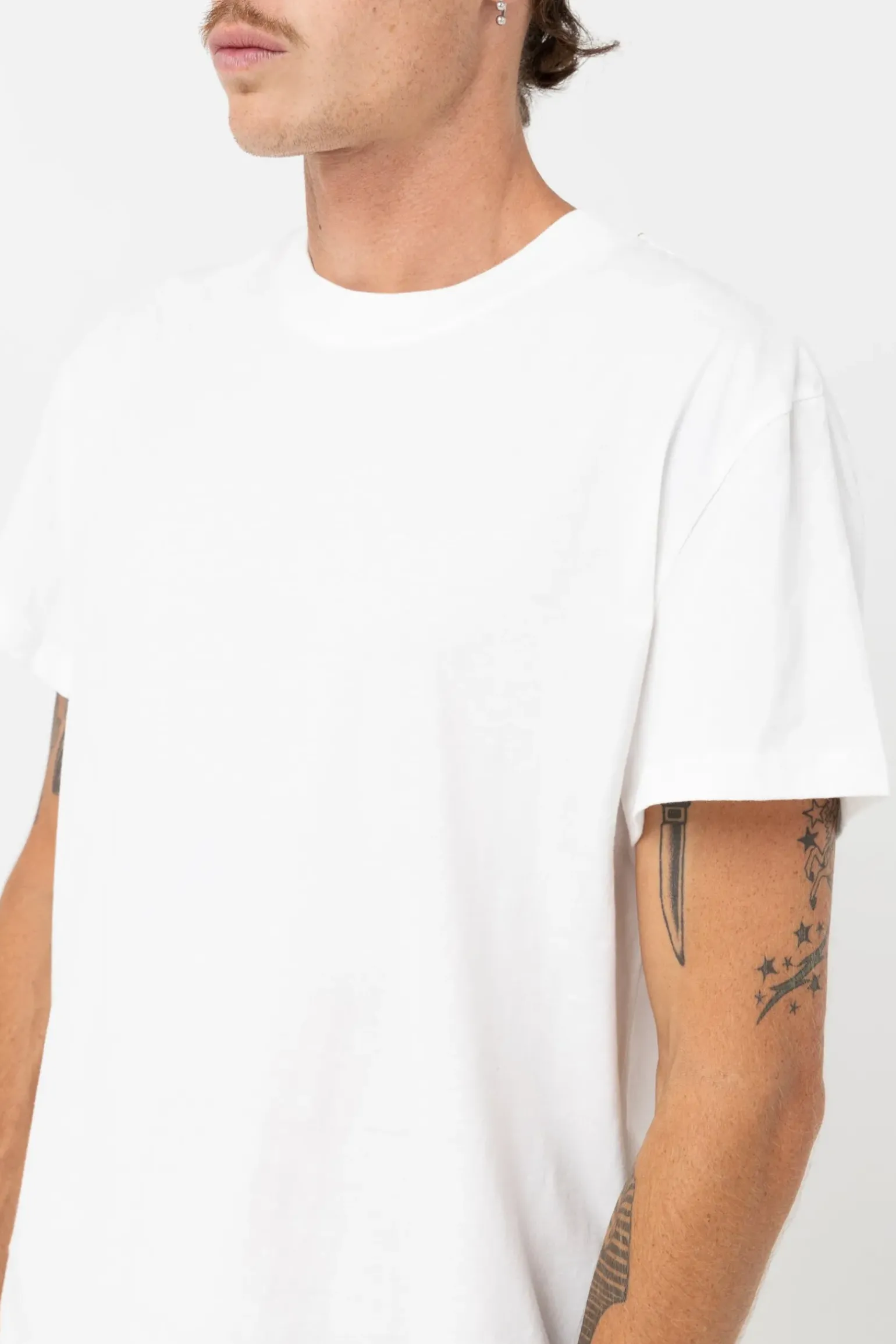 Band SS T-Shirt Vintage White