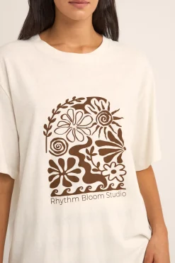 Bloom Studio Oversized T-Shirt Vintage White