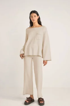 Bondi Knit Jumper Natural