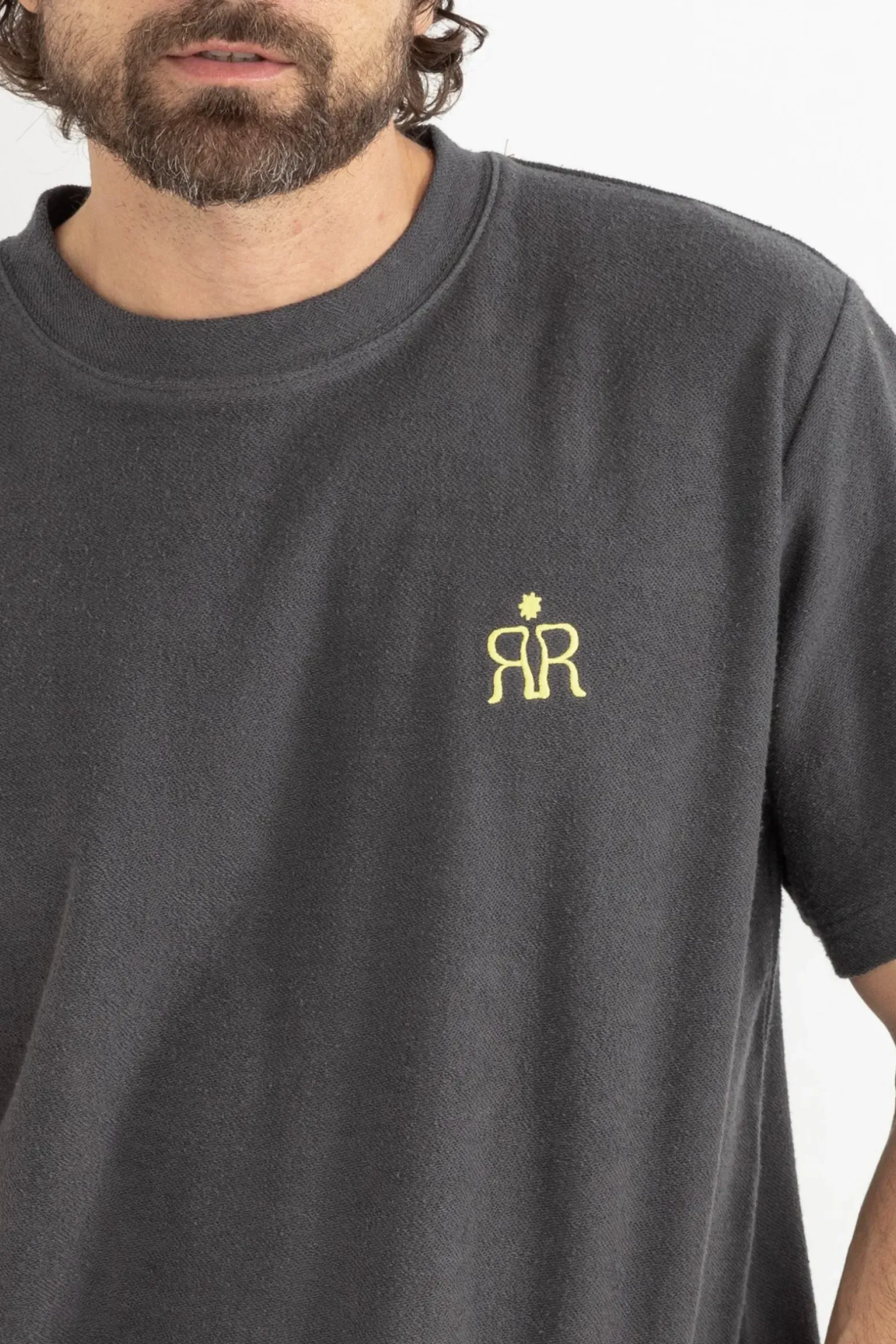 Breakers Terry Vintage Ss T-Shirt Stone Blue