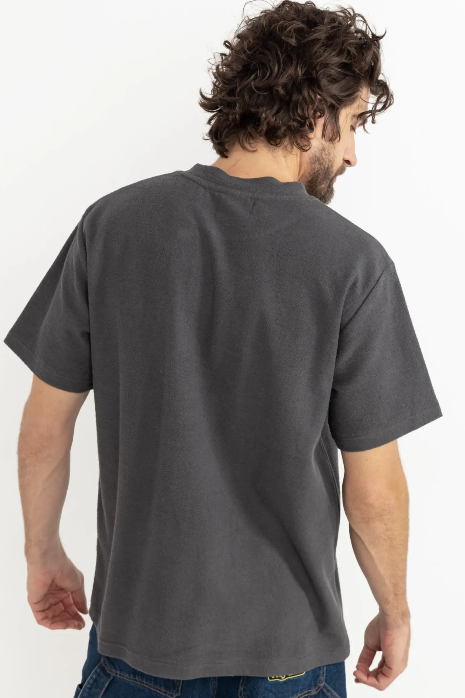 Breakers Terry Vintage Ss T-Shirt Stone Blue