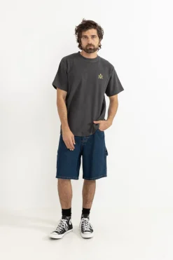 Breakers Terry Vintage Ss T-Shirt Stone Blue