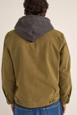 Brushed Twill Trucker Olive