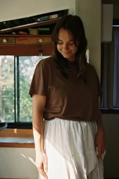 Classic Band Tee Chocolate