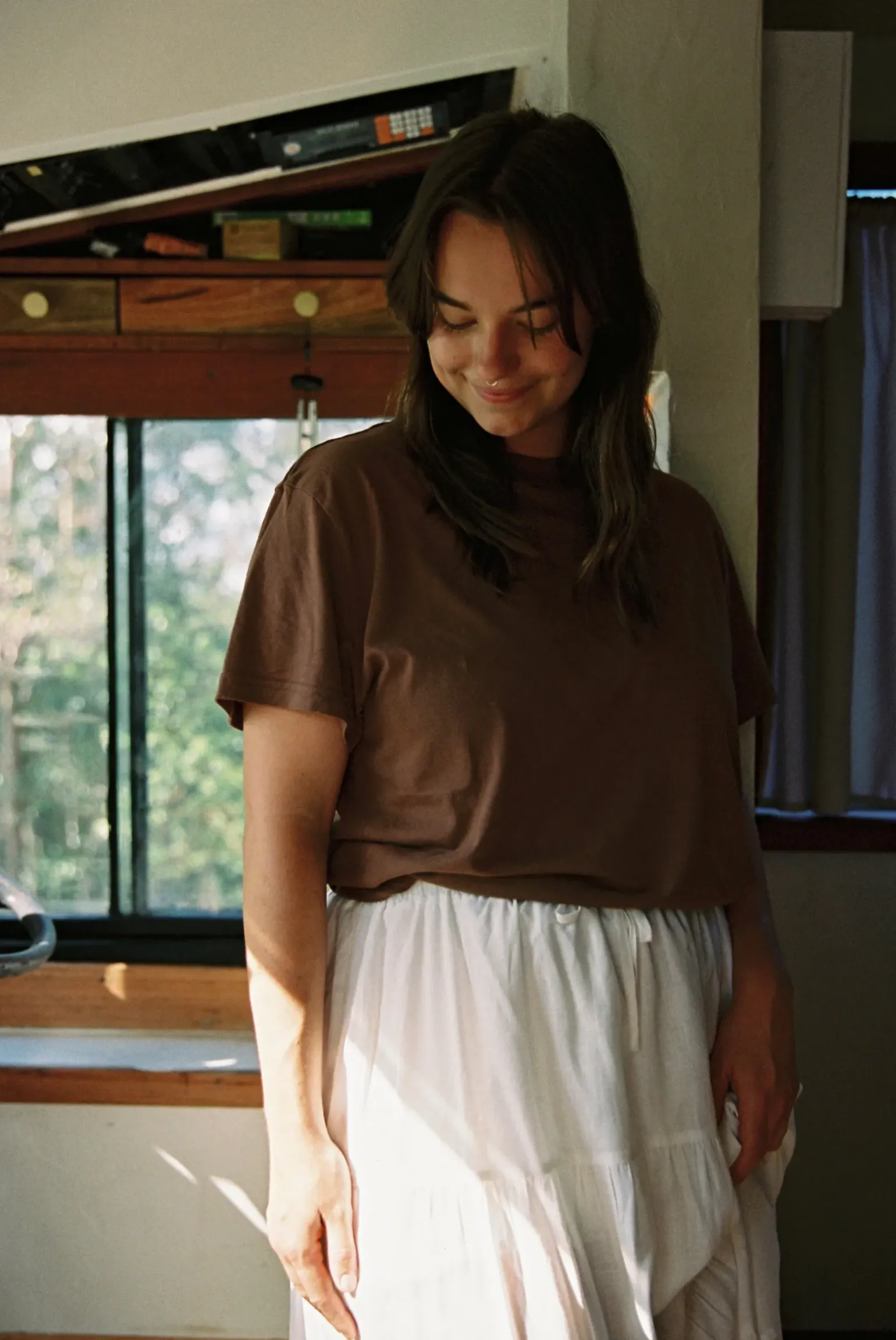 Classic Band Tee Chocolate