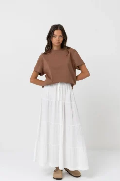 Classic Band Tee Chocolate