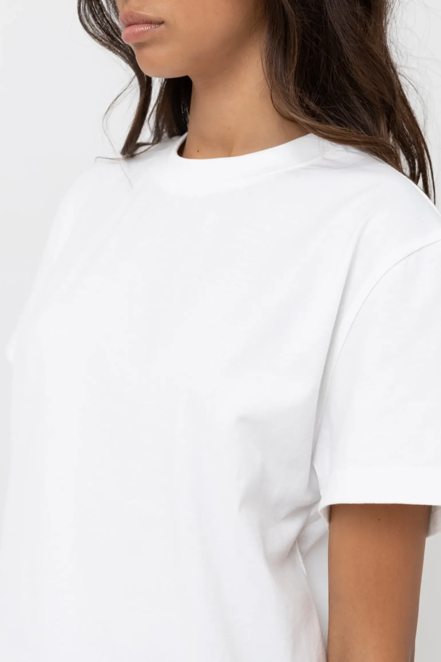 Classic Band Tee White