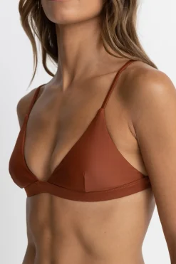 Classic Bralette Top Rust