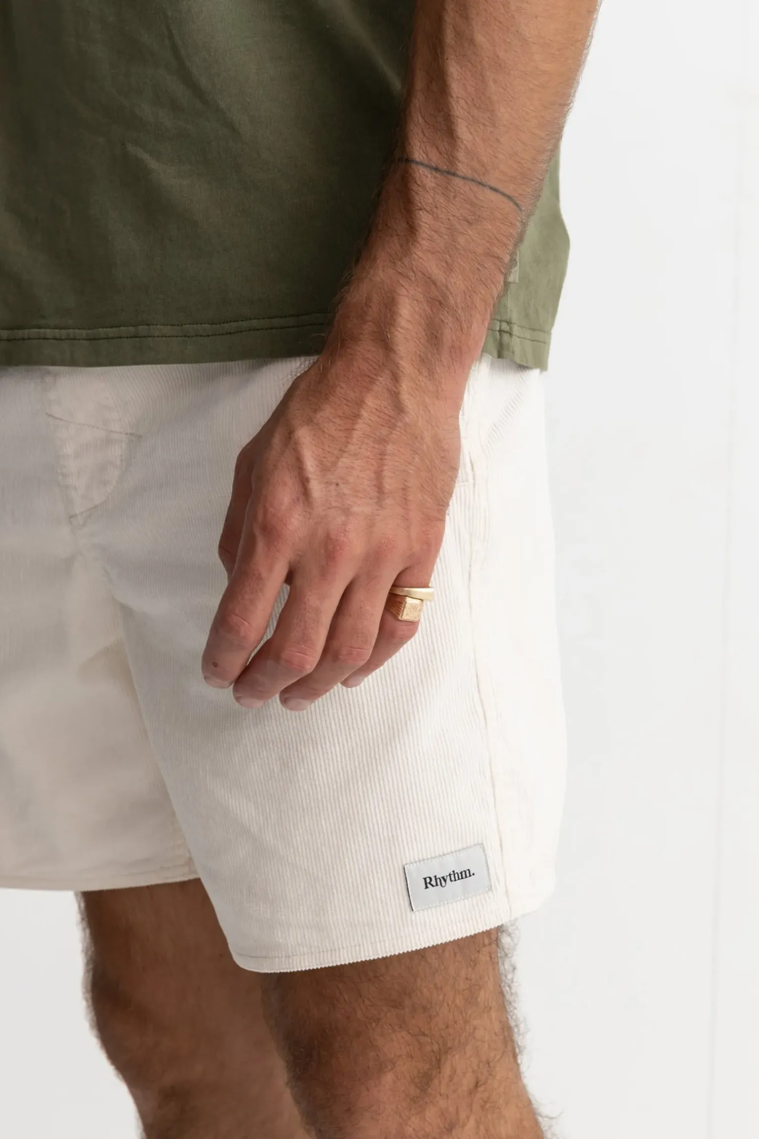 Classic Cord Jam Vintage White