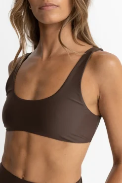 Classic Crop Top Chocolate