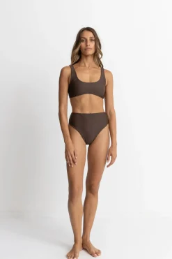 Classic Crop Top Chocolate