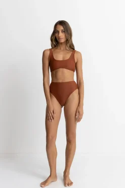 Classic Crop Top Rust