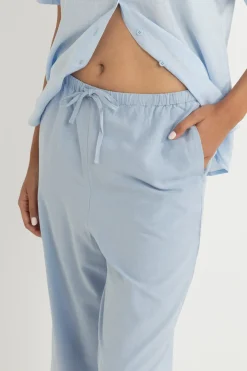 Classic Drawstring Pant Blue