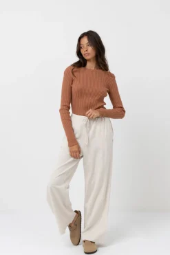 Classic Drawstring Pant Oat