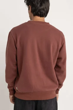 Classic Fleece Crew Merlot