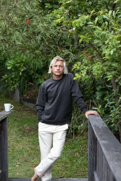 Classic Fleece Crew Vintage Black