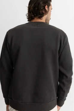 Classic Fleece Crew Vintage Black