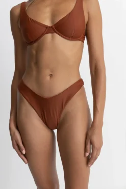 Classic Hi Cut Pant Rust