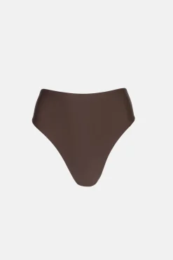 Classic Hi Waist Pant Chocolate