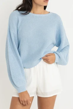 Classic Knit Jumper Blue