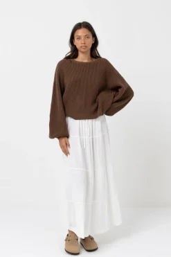 Classic Knit Jumper Chocolate