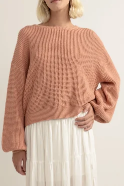Classic Knit Jumper Rose
