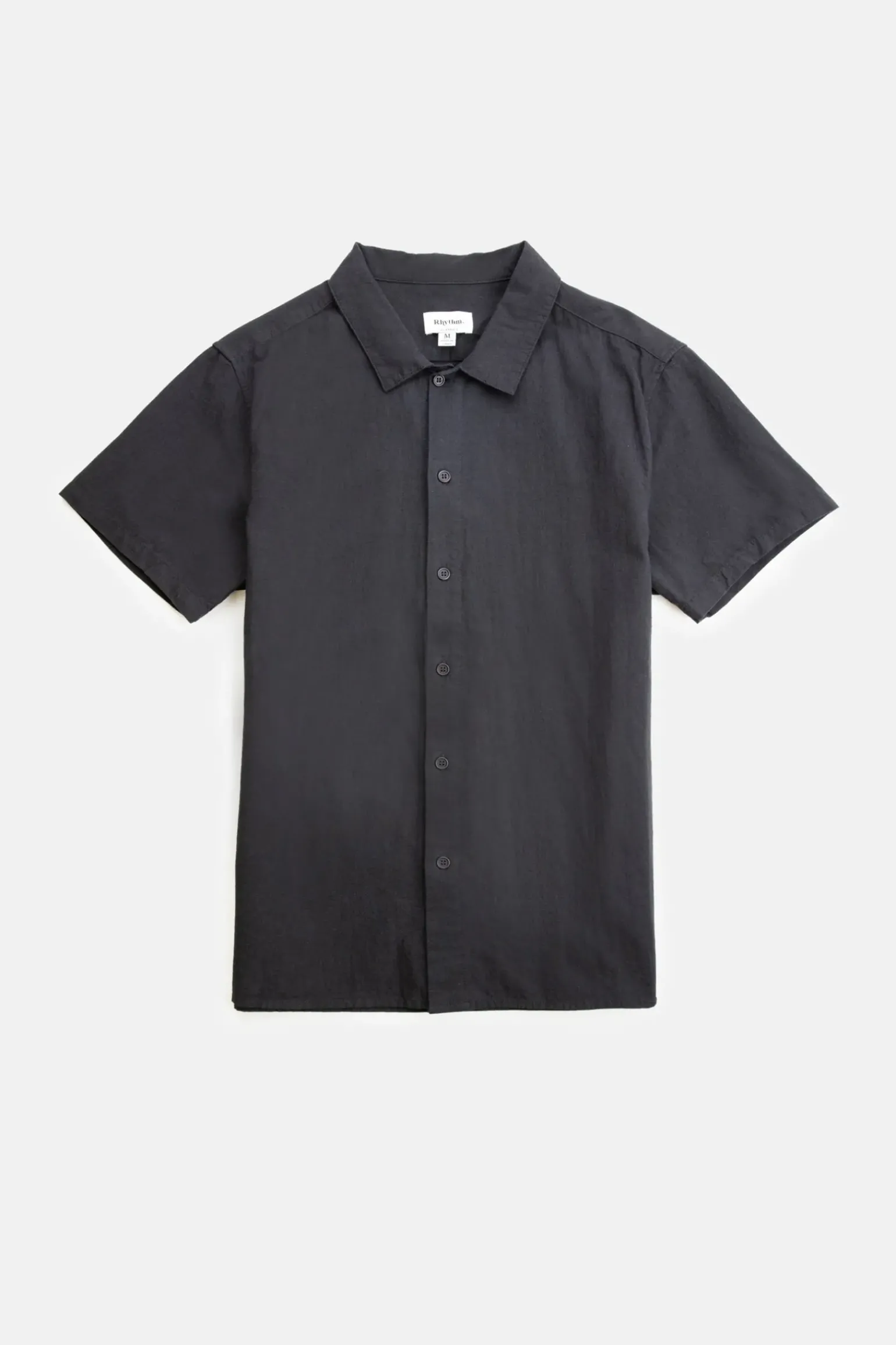 Classic Linen Ss Shirt Vintage Black