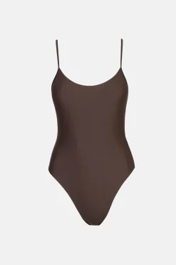 Classic Minimal One Piece Chocolate