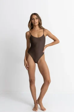 Classic Minimal One Piece Chocolate