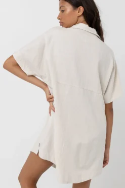 Classic Shirt Dress Oat