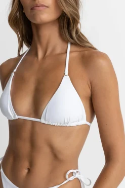 Classic Slide Tri Top White