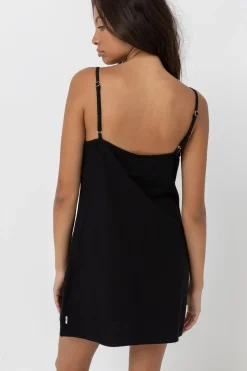 Classic Slip Dress Black