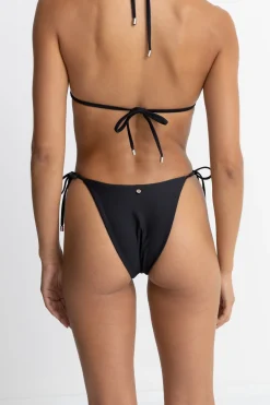 Classic Tie Side Hi Cut Pant Black