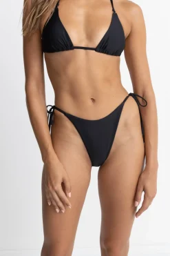 Classic Tie Side Hi Cut Pant Black