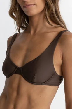 Classic Underwire Top Chocolate
