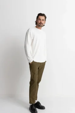 Classic Waffle Knit Vintage White