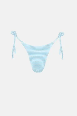 Cove Stripe Tie Side Hi Cut Pant Blue