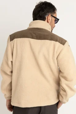 Dune Half Zip Pullover Tobacco