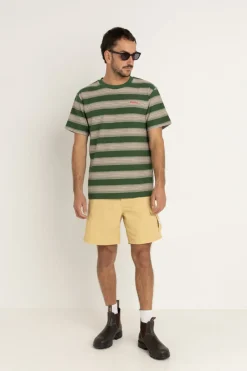 Echo Stripe Ss T-Shirt Natural