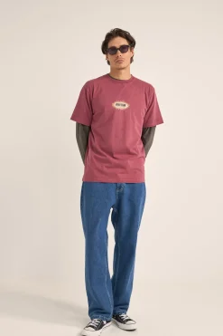 Ellipse Sun SS T-Shirt Vintage Red