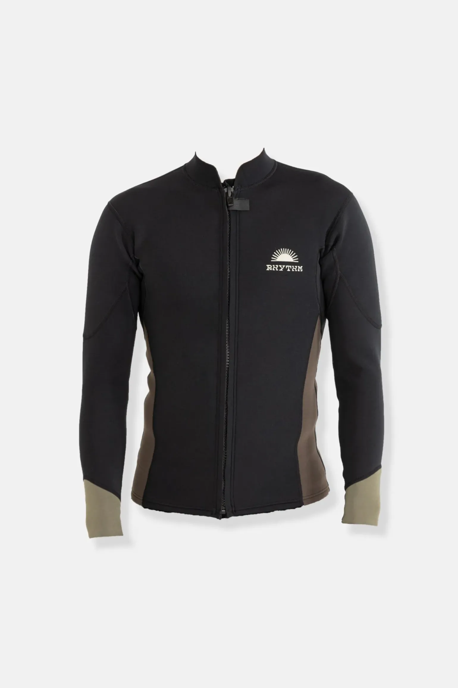 Essential Front Zip Jacket Black