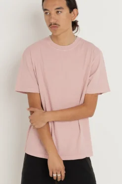 Essential Vintage Ss T-Shirt Mauve