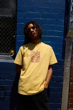 Florist Vintage Ss T-Shirt Yellow