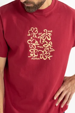 Florist Vintage Ss T-Shirt Merlot