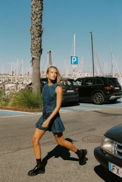 Gia Denim Vest Indigo